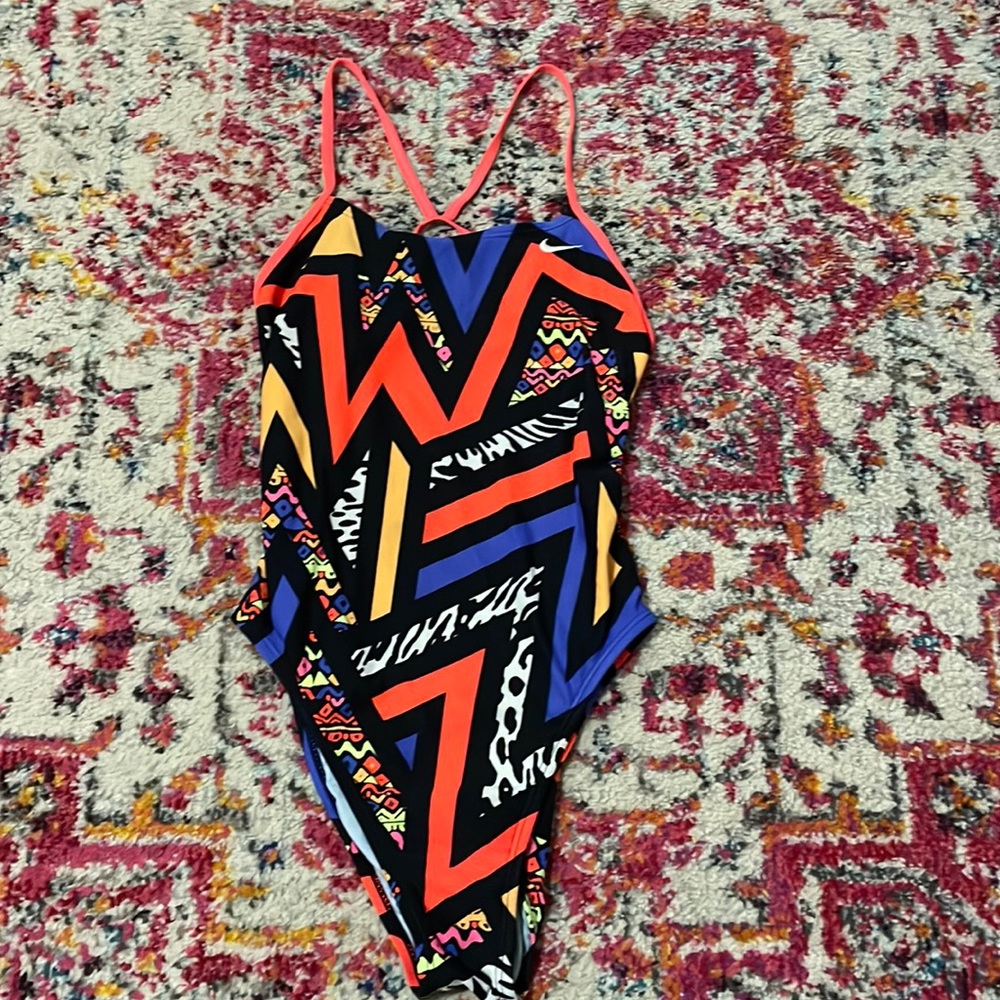 Nike One-Piece Swimsuit Multi-Color/Print